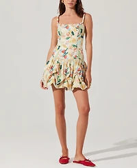 Astr the Label Women's Keyla Bubble-Hem Minidress