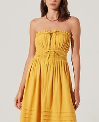 Astr the Label Women's Aubrie Strapless Midi Dress