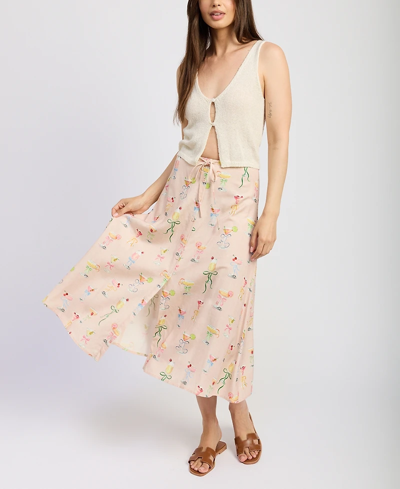 En Saison Women's Mia Midi Skirt