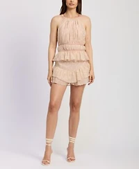En Saison Womens Geraldine Top Shorts