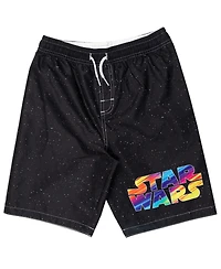 Star Wars Boys Rash Guard and Swim Trunks Outfit Set