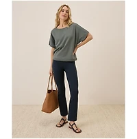 Pact Women Cotton On the Go-To Cropped Bootcut Legging