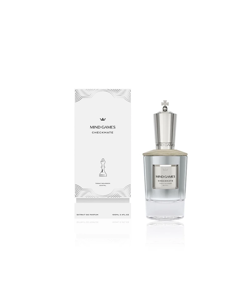 Mind Games Checkmate - Luxury Perfume with Notes of Champagne, Magnolia & Patchouli Leaves - Elegant Extrait de Parfum for Women & Men