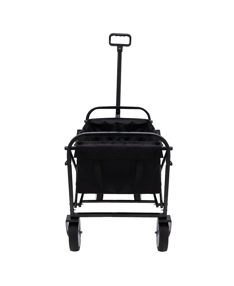 Streamdale Foldable Wagon Cart with Liners Camping, Utility, Grocery