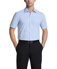 Van Heusen Men's Slim Fit Short Sleeve Dress Shirt