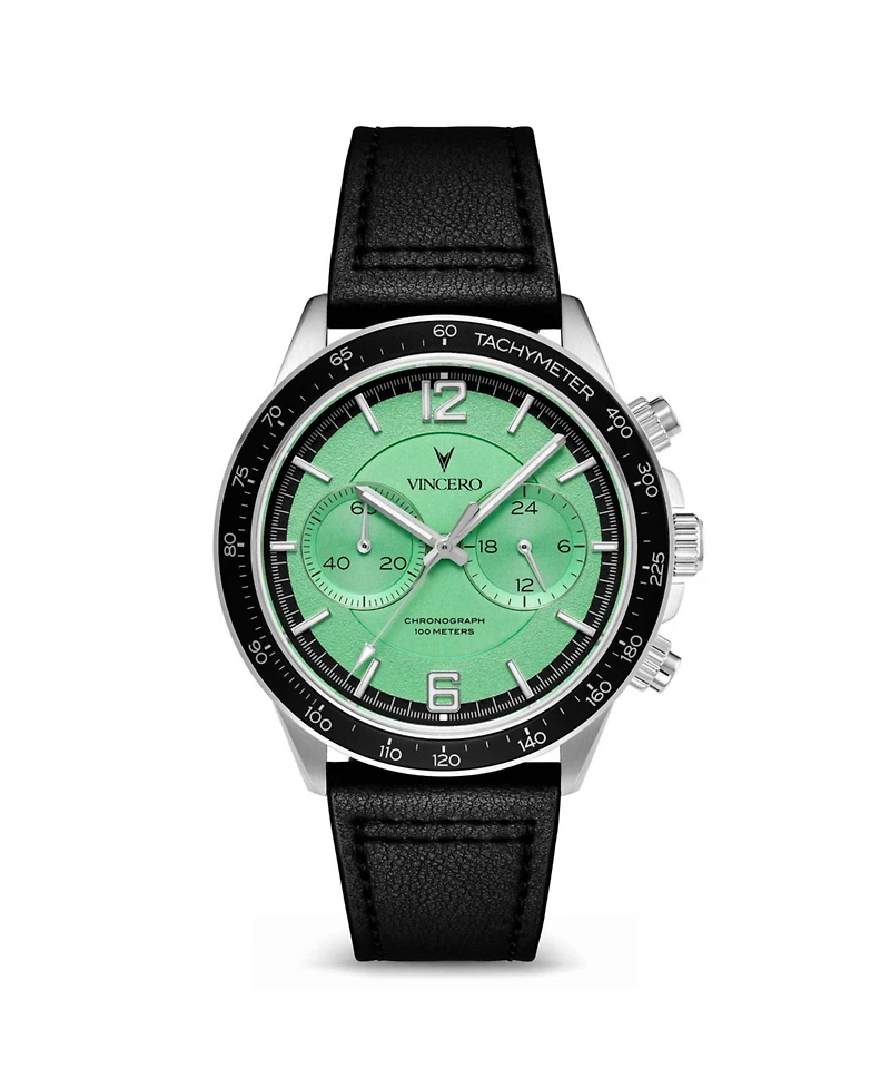 Vincero Men's Apex Prism Limited Edition Mint Chronograph Watch 42mm