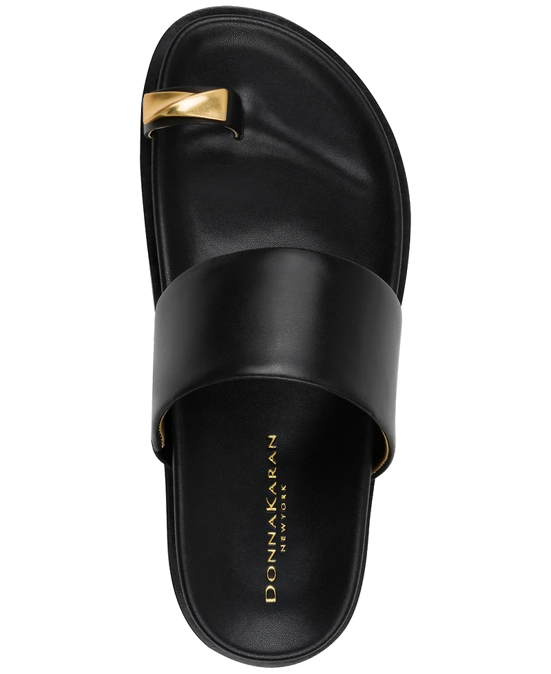 Donna Karan New York Women's Hooper Toe Ring Sandals