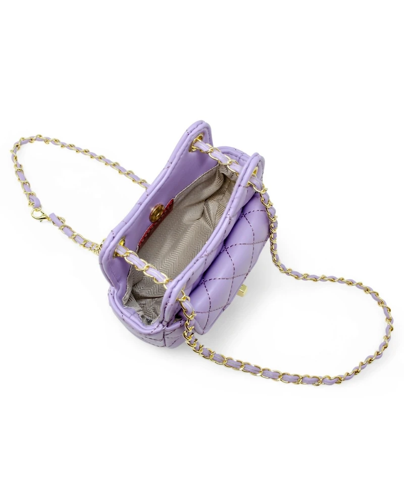 Tiny Treats + Zomi Gems Girls Quilted Treasure Purse, Pink