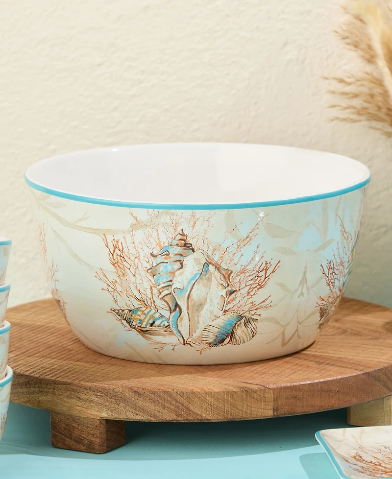 Certified International Escape to the Sea Deep Bowl