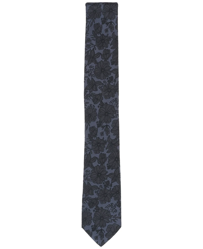 Bar Iii Men's Veil Floral Tie, Exclusively at Macy's