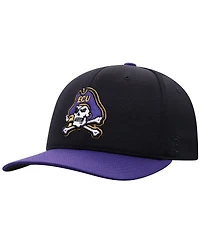 Top of the World Men's Black Ecu Pirates Reflex Fitted Hat