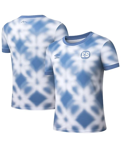 Umbro Men's Blue El Salvador National Team 2025 Pre-Match Jersey