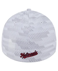New Era Men's White Washington Nationals Graded 39THIRTY Stretch Fit Hat