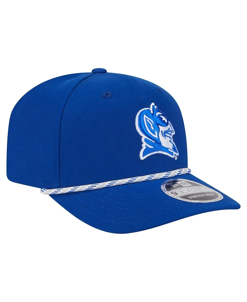 New Era Men's Royal Duke Blue Devils Game Day Multi-Rope 9SEVENTY Stretch-Snap Hat