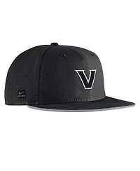 Nike Men's Black Vanderbilt Commodores On-Field True Performance Baseball Fitted Hat