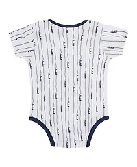 Outerstuff Newborn Infant Gray/White Seattle Mariners Play Ball Bodysuit Set 2-Pack