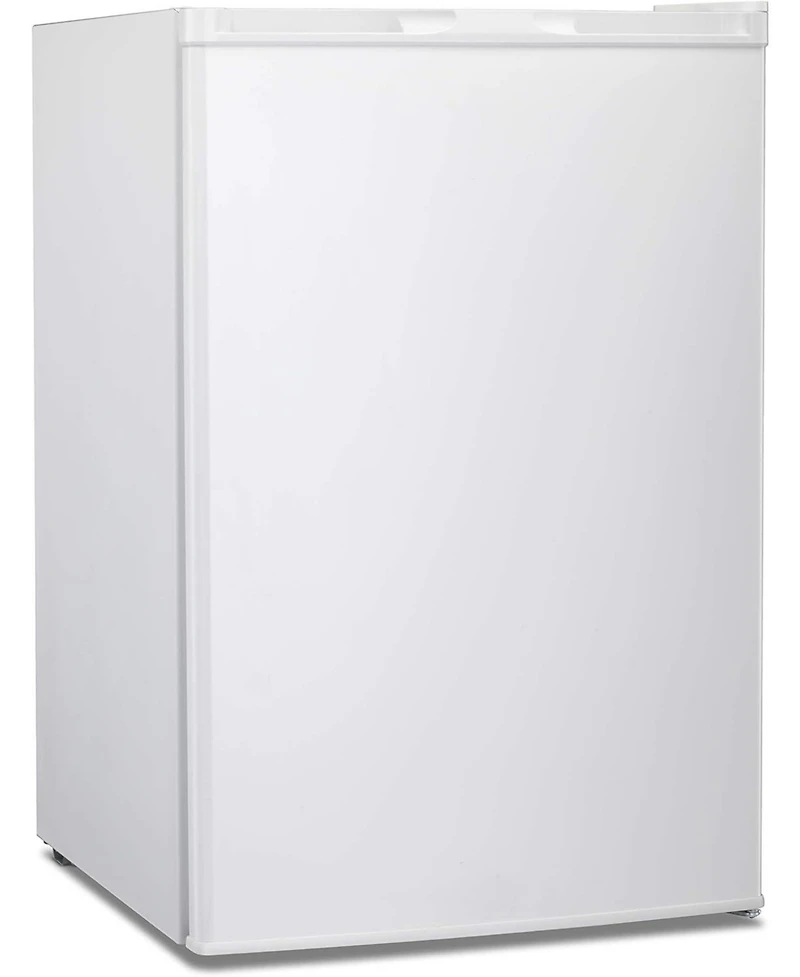 Cowsar Upright Freezer 3.0 Cu.ft, Compact Mini Freezer with Reversible Single Door, Temperature Control, Removable Shelves, Small freezer Stainless St