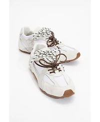 Selena Suede Leather Sneakers (Women)