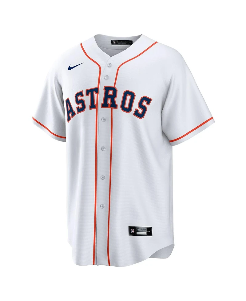 Nike Men's Framber Valdez White Houston Astros Home Replica Jersey