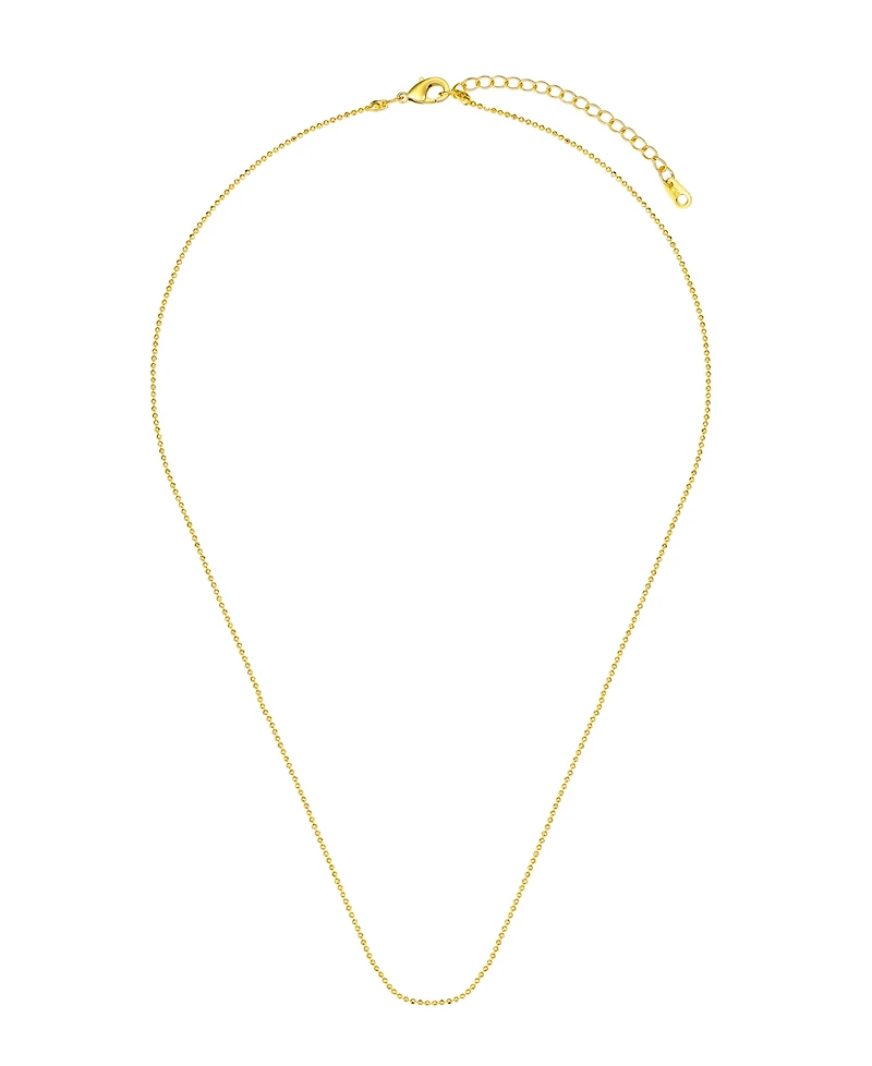 Unwritten Cubic Zirconia Bow Layered Necklace Set