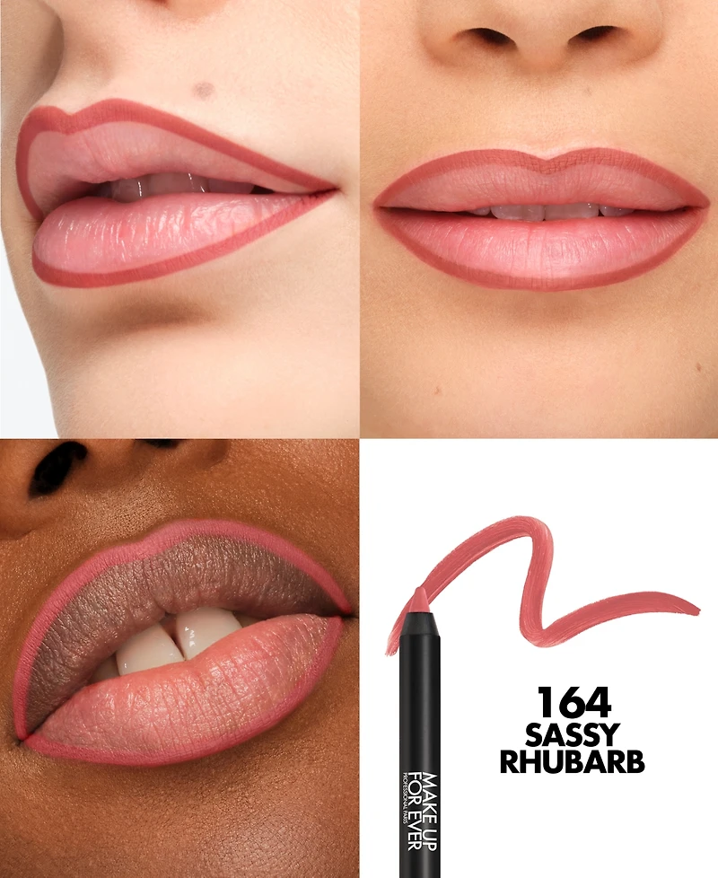 Make Up For Ever Artist Color Pencil Extreme Waterproof Lip Liner, 0.04 oz.