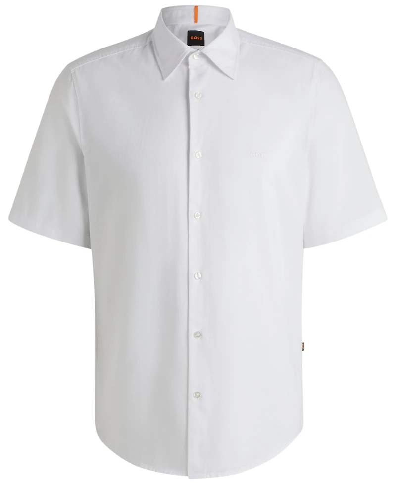 Boss by Hugo Boss Men's Oxford Cotton Regular-Fit Shirt