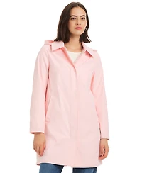 Kate Spade New York Women's Hooded A-Line Coat