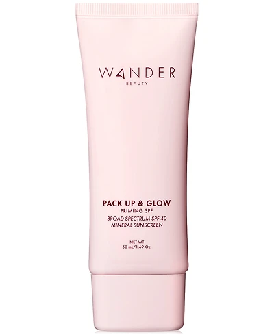 Wander Beauty Pack Up & Glow Priming Mineral Sunscreen Spf 40
