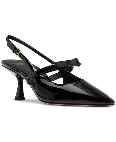 Kate Spade New York Women's Carolina Slingback Kitten-Heel Pumps