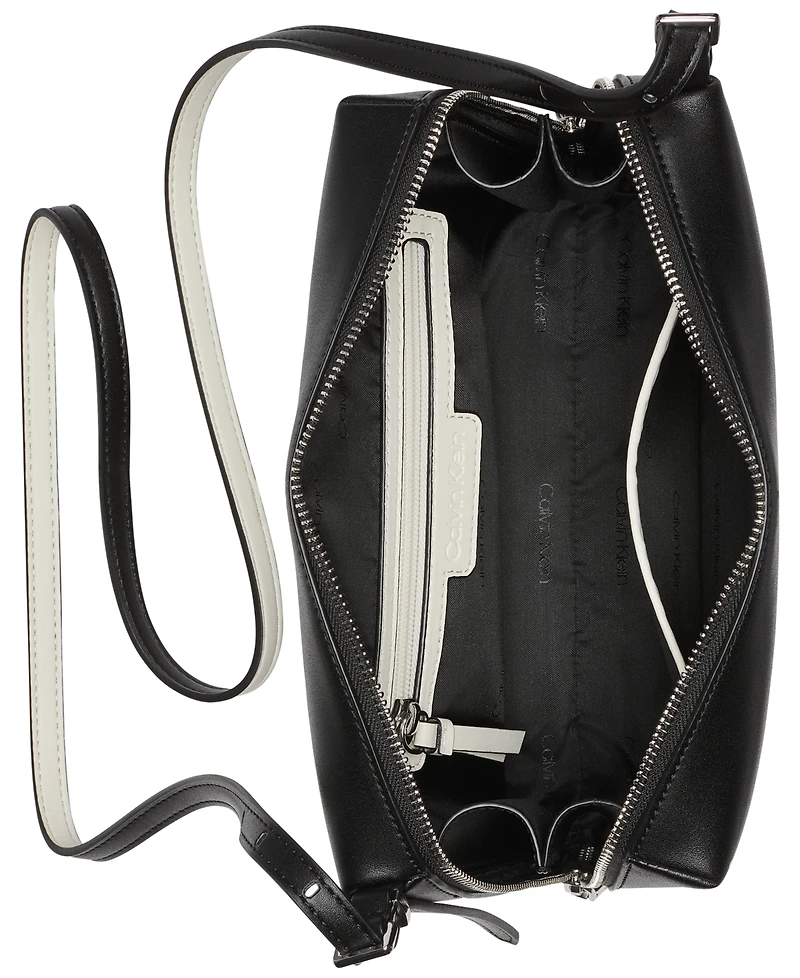 Calvin Klein Lowen Top Zipper Crossbody