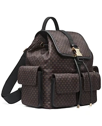Calvin Klein Elora Nylon Mini Signature Front Buckle Backpack