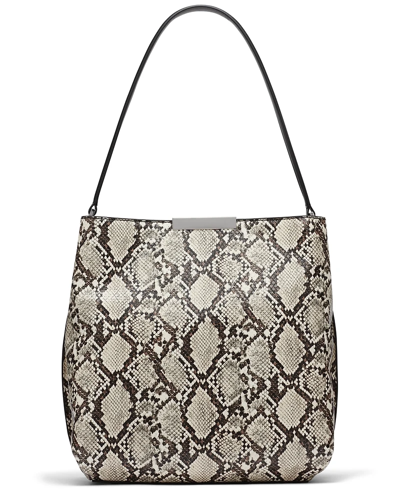 Calvin Klein Jodi Snake Bucket Bag