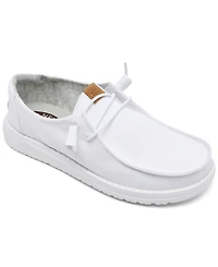 Hey Dude Women's Wendy Stretch Canvas Casual Moccasin Sneakers from Finish Line