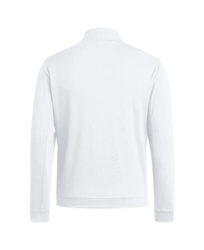 Adidas Men's White Texas Tech Red Raiders Elevated Quarter-Zip Jacket