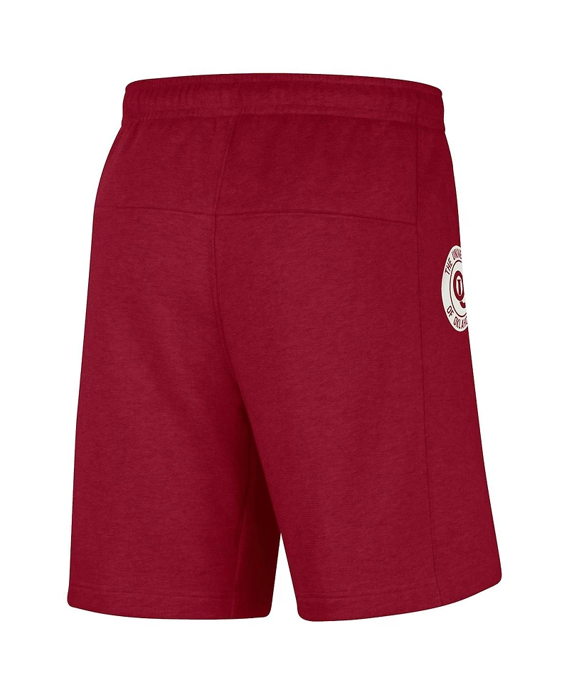 Nike Men's Crimson Oklahoma Sooners Logo Shorts