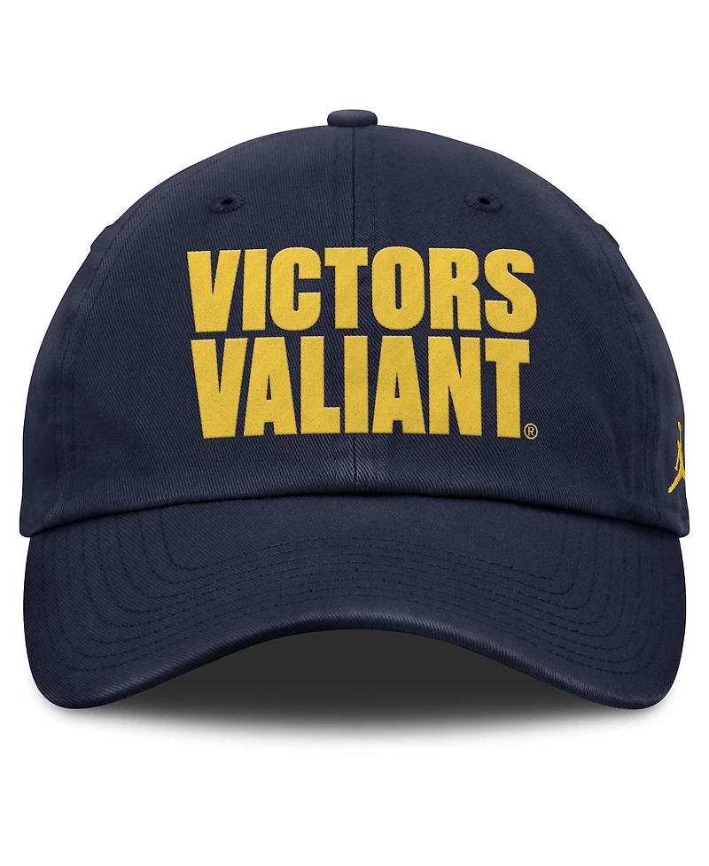 Jordan Men's and Women's Navy Michigan Wolverines Local Club Adjustable Hat