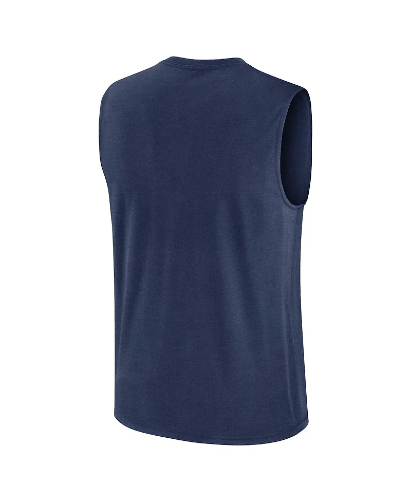 Nike Men's Navy New York Yankees Knockout Performance Muscle Tank Top