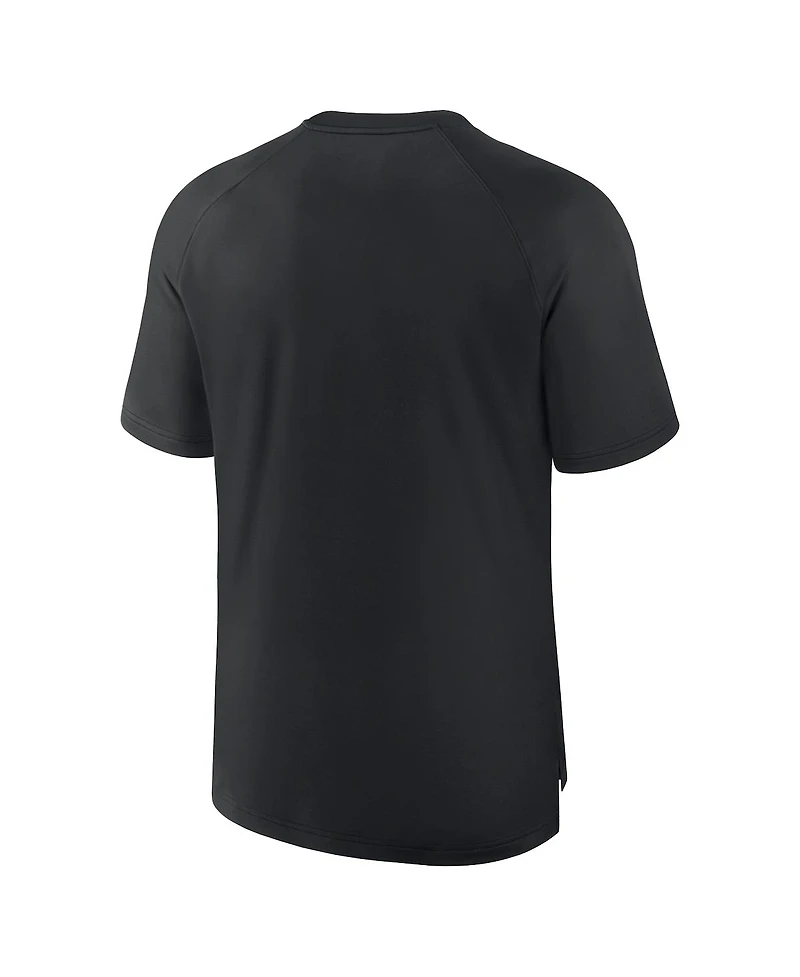 Nike Men's Black Arizona Diamondbacks Authentic Collection Pregame Raglan Performance T-Shirt