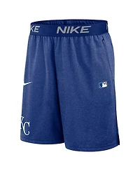 Nike Men's Royal Kansas City Royals Authentic Collection Performance Knit Shorts