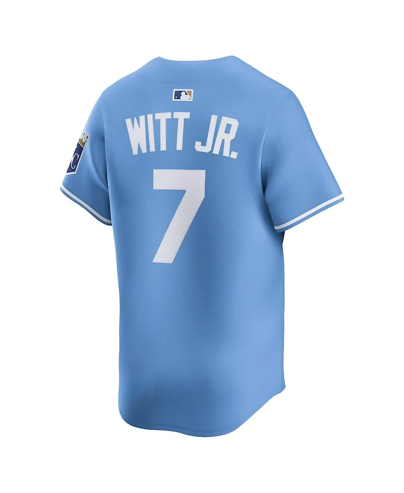 Nike Men's Bobby Witt Jr. Light Blue Kansas City Royals Alternate Limited Player Jersey