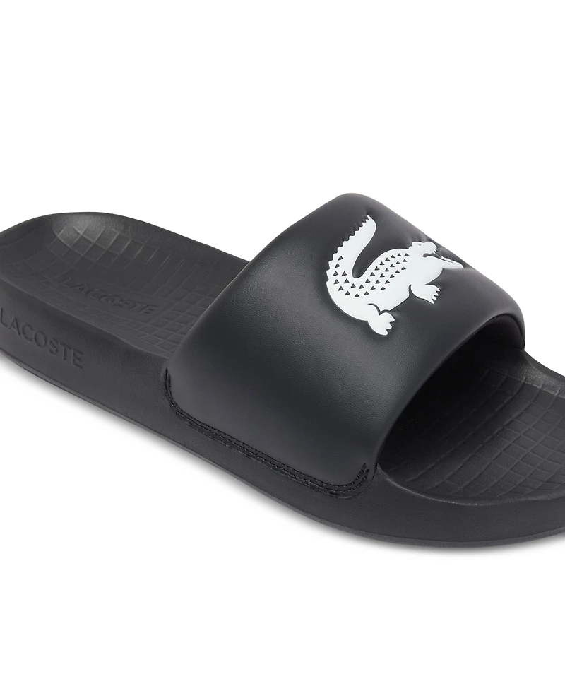 Lacoste Men's Logo Serve Slides 1.0