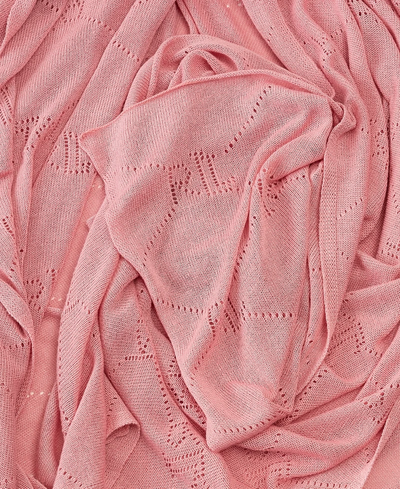 Lauren Ralph Lauren Pointelle Logo Wrap