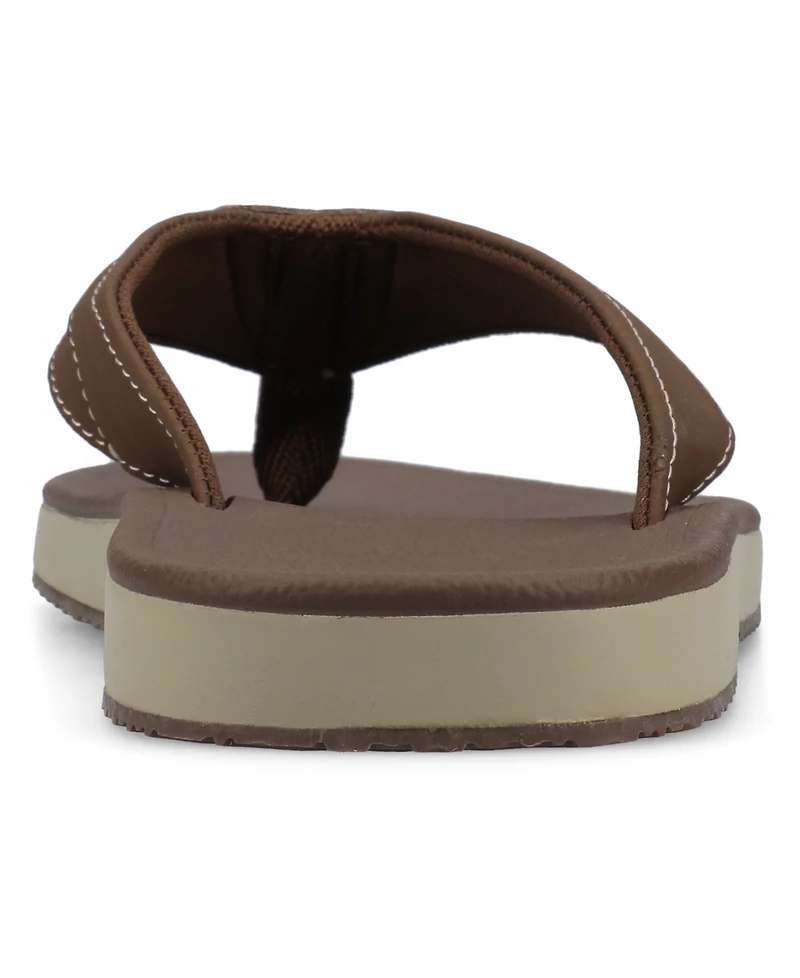 Vance Co. Men's Boyd Comfort Flexible Flip-flop Sandals