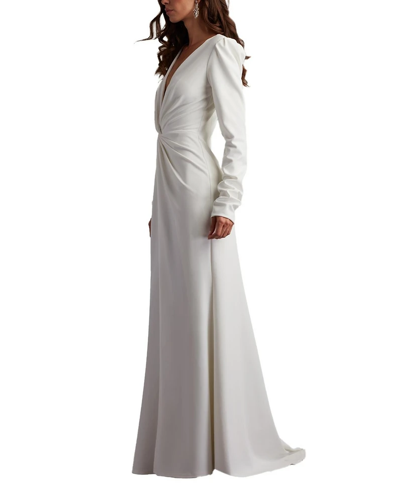 Tadashi Shoji Women's Bates Twist-Front Gown