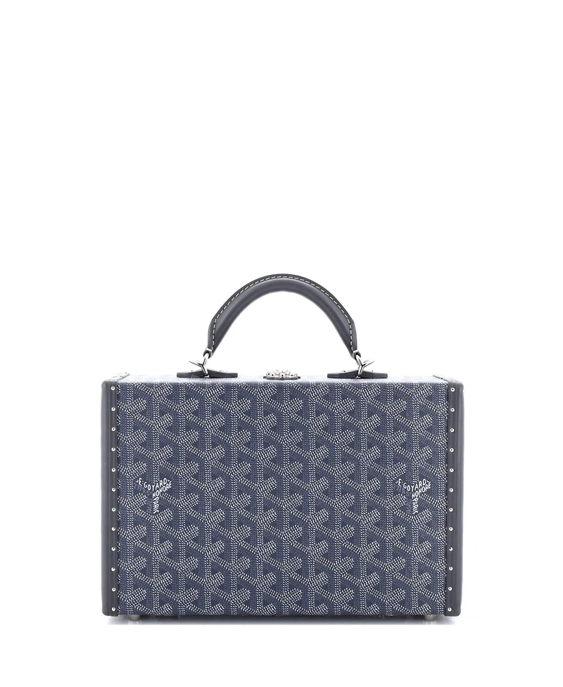 Pre-Owned Goyard Pm Grand Hotel Trunk Bag Coated Canvas