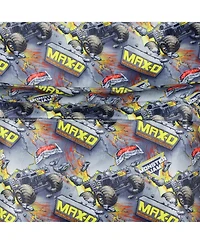 Monster Jam Backpack Maximum Destruction Max-d Truck All-Over Print School Book Bag