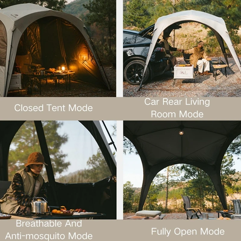Naturehike Cloud Boundar Tpu Door Curtain — Tent Accessory for Camping Sun Shelter