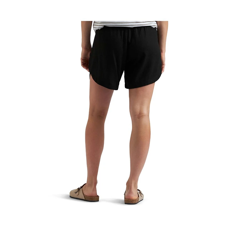 Ripe Maternity Byron Shirred Linen Shorts Stylish Black