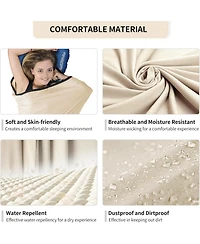 Naturehike Hut Sleeping Bag Ultralight Sleeping Bag Liner only 390g High Elasticity Travel Sleeping Bag with Small Pack Size for Backpacking