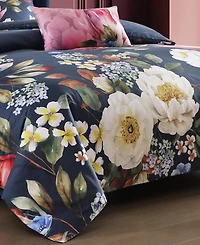 Bebejan Renaissance Bedding 100% Cotton Sateen 5 Piece Queen Size Reversible Comforter Set